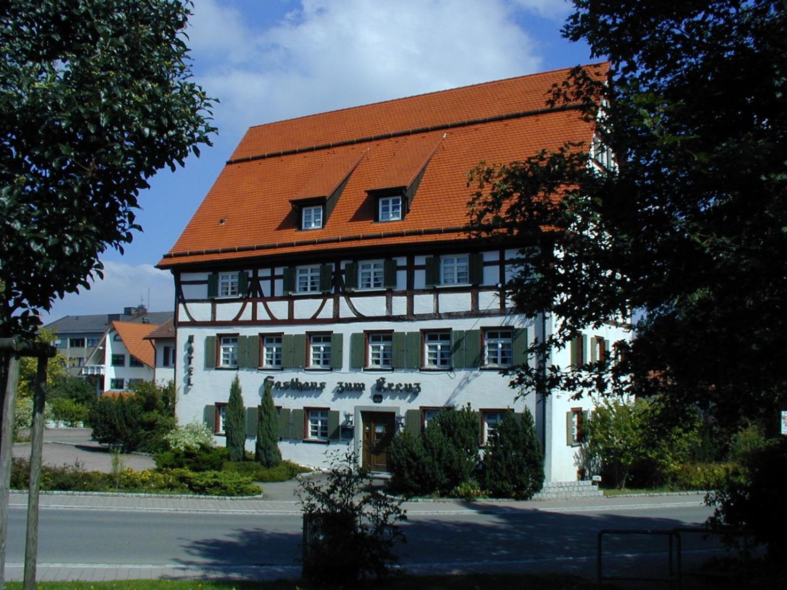 Gasthaus Hotel Zum Kreuz Stetten am Kalten Markt Екстер'єр фото